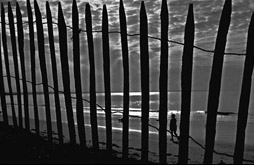 « Coucher de soleil sur la plage »