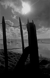 « Coucher de soleil sur la plage »