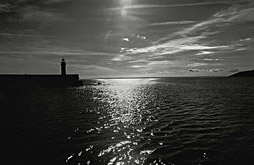 « Reflet du soleil sur la mer »
