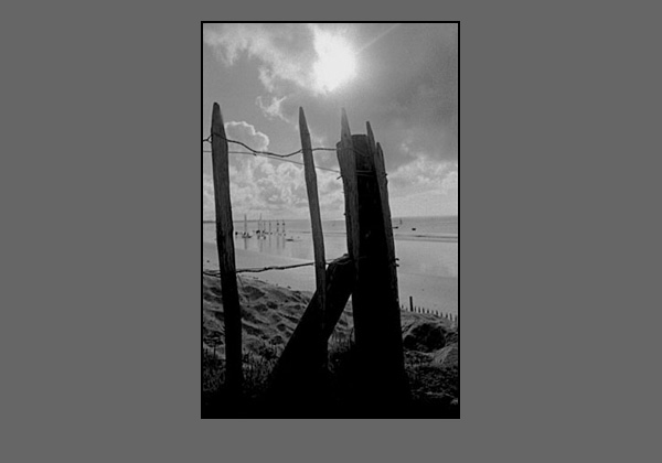 Coucher de soleil sur la plage