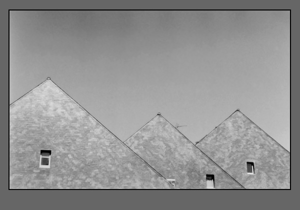 Les toits et le ciel