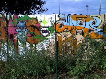 « Sur les murs... »