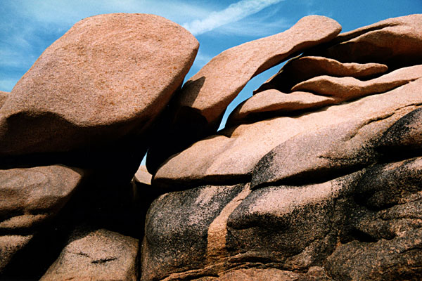 « Le chaos rocheux sculpté par le vent... »