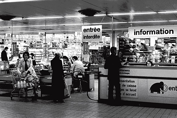 Le bureau d'information...