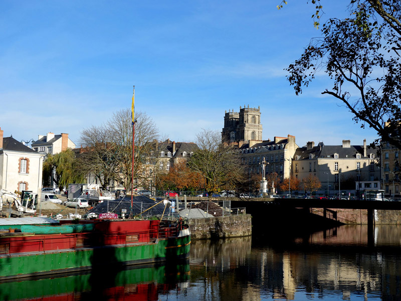 « Le long du canal de la Prévalaye... »