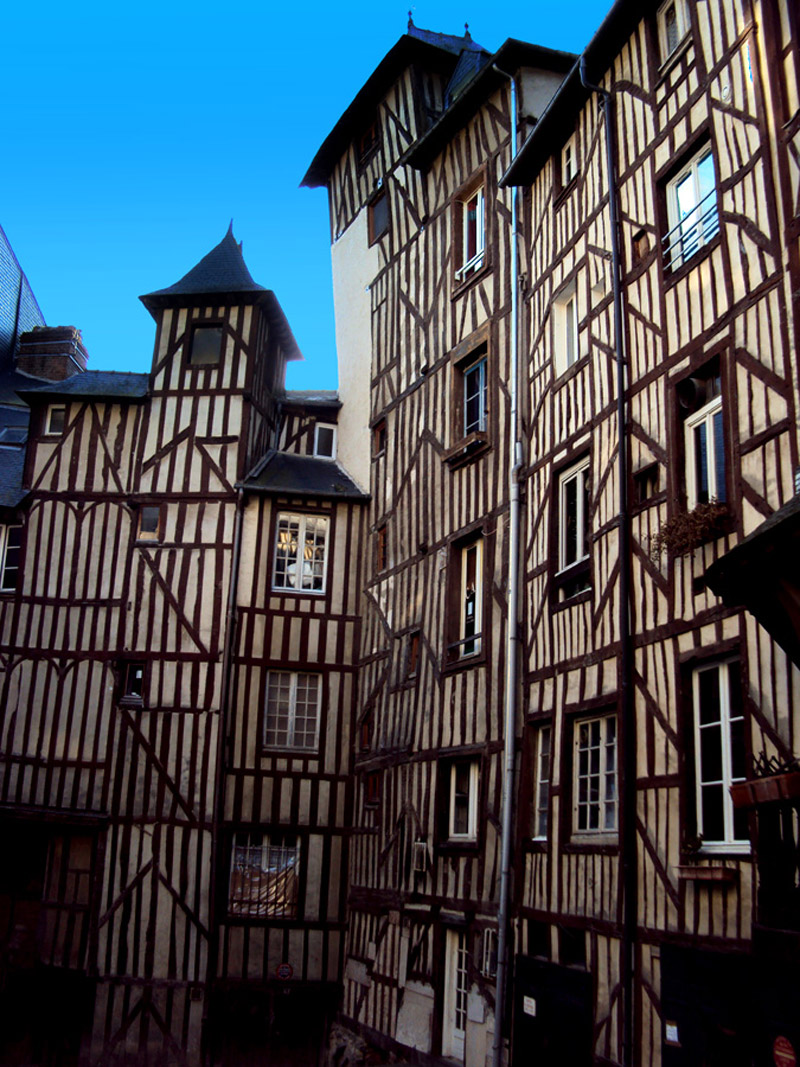 « Les maisons de la Motte-Fablet... »
