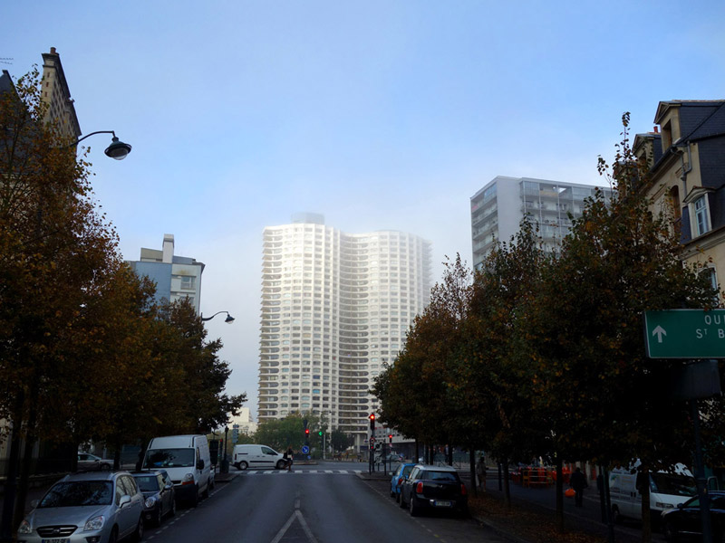 La tour « Les Horizons »...