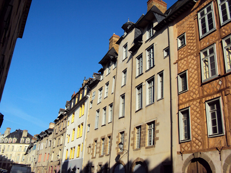 « La rue Saint Louis, au printemps... »