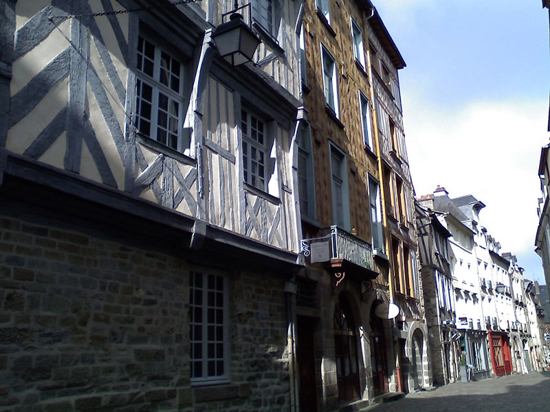 La rue du Chapitre...
