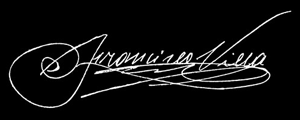 La signature de Pancho Villa notée « Francisco Villa »...