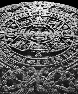 « La Pierre du Soleil » - Calendrier aztèque - Musée National d'Anthropologie de Mexico