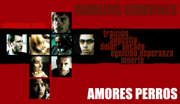 Visuel du film « Amours Chiennes » d'Alejandro González Iñárritu - 1999