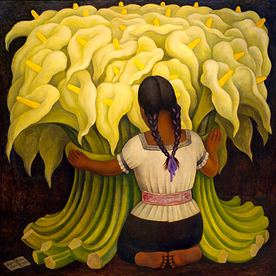 « La vendeuse de fleurs » - 1942