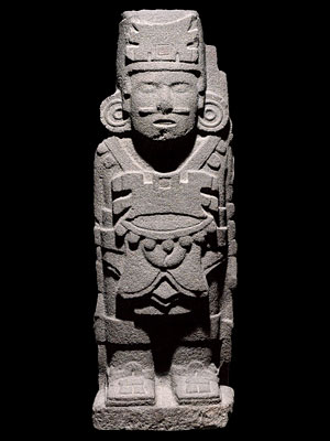 « Atlante » - Culture Toltèque - Post-classique récent 1200-1521 ap. J.-C. - Région de Tula