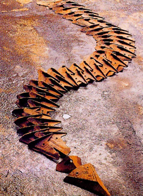 « Serpent » - Gabriel Orozco - 1991 - Mexique