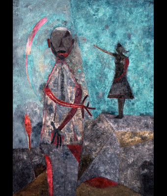 « Autoportrait » - Rufino Tamayo - 1967 - Mexique