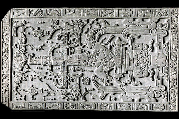 La fameuse dalle funéraire du Roi Pakal