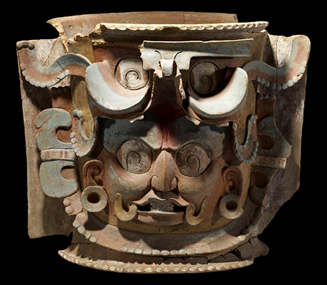 Urne funéraire maya provenant du site de Quiché