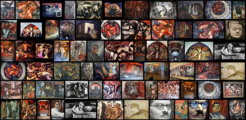 Des œuvres de José Clemente Orozco - Capture d'écran d'une recherche Google Images