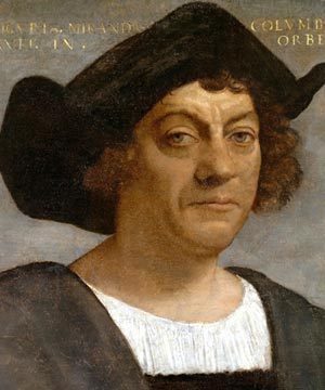 Christophe Colomb - Portrait de Sebastiano del Piombo (vers 1520)