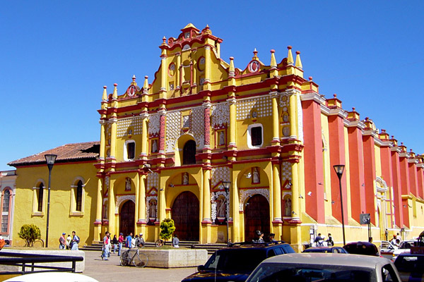 La Cathédrale de San Cristobal de Las Casas - Chiapas - Mexique