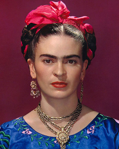 « Le ruban rouge » - Photographies de Frida Kahlo (1939)