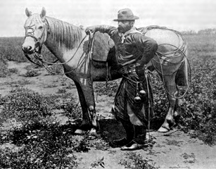 Un Gaucho au XIXème siècle (auteur et date précise inconnus)