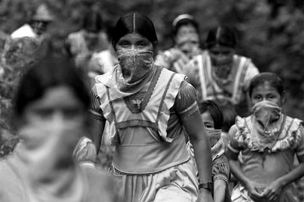 Les Indiennes rebelles du Chiapas...