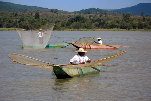 Les pêcheurs Tarasques du lac de Pátzcuaro