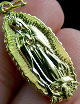 La Vierge de Guadalupe actuellement...