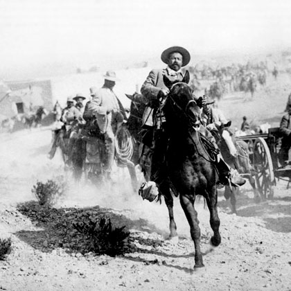 Pancho Villa en pleine action...