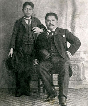 José Guadalupe Posada (1852 - 1913) et son fils
