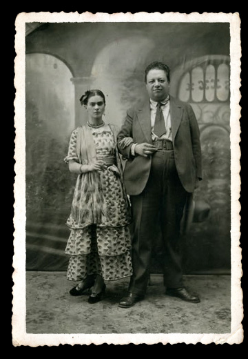 Le Mariage de Frida Kahlo et de Diego Rivera le 29 août 1929