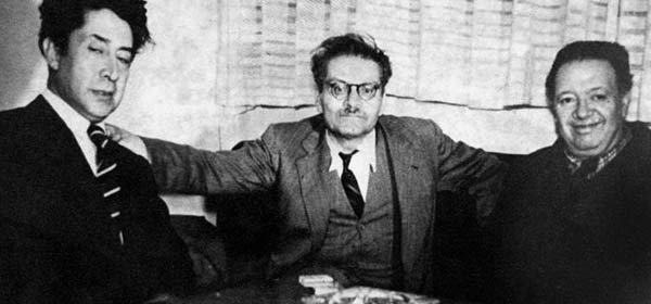 « Le trio infernal : Siqueiros, Orozco et Rivera » - 1950