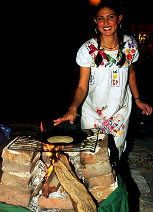 La préparation des tortillas !