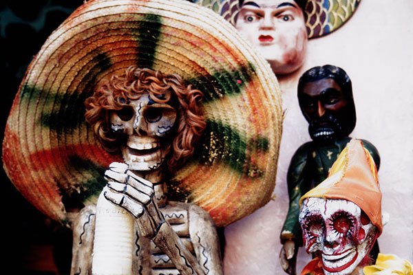 Les « Calaveras » - « Têtes de Morts » - Taxco de Alarcón - Mexique