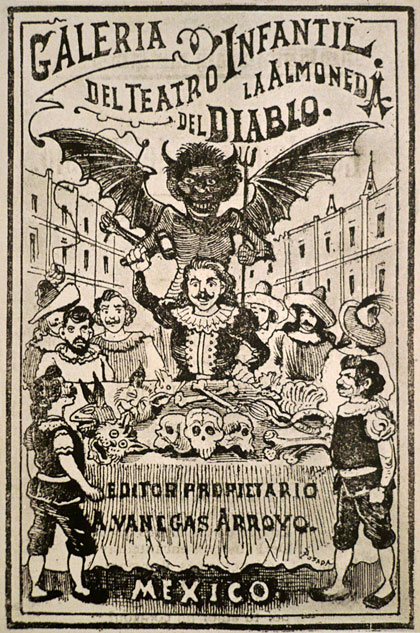 Affiche de Posada pour un théâtre d'enfants...