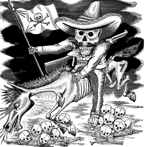 « Calavera Zapatista » par Manuel Manilla
