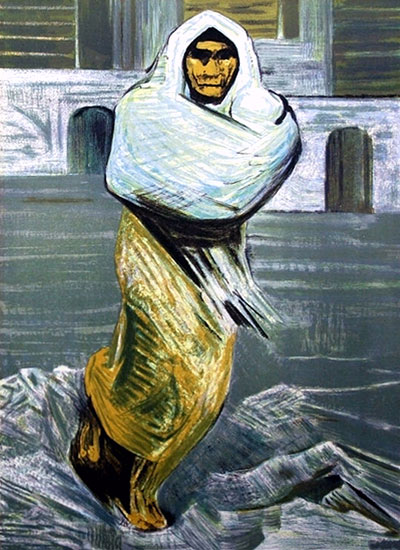 « Femme dans la Prison » par Siqueiros (1968)