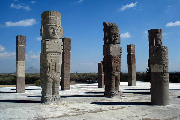 « Les Atlantes » - Cité de Tula - Hidalgo - Mexique
